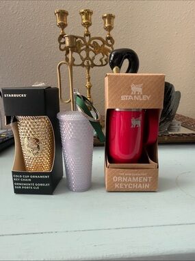 Starbucks & Stanley Ornaments/Keychains